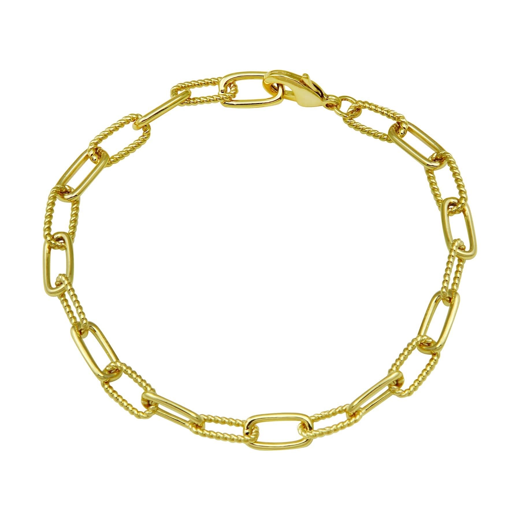 Rope Paperclip Bracelet - Susan Blake Jewelry