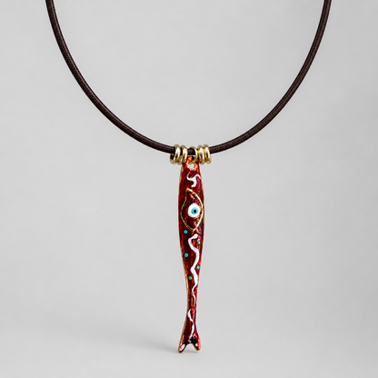 Sardina Rossa Necklace, alternate view 2
