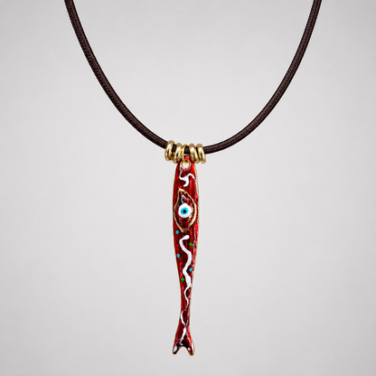 Sardina Rossa Necklace, alternate view 3