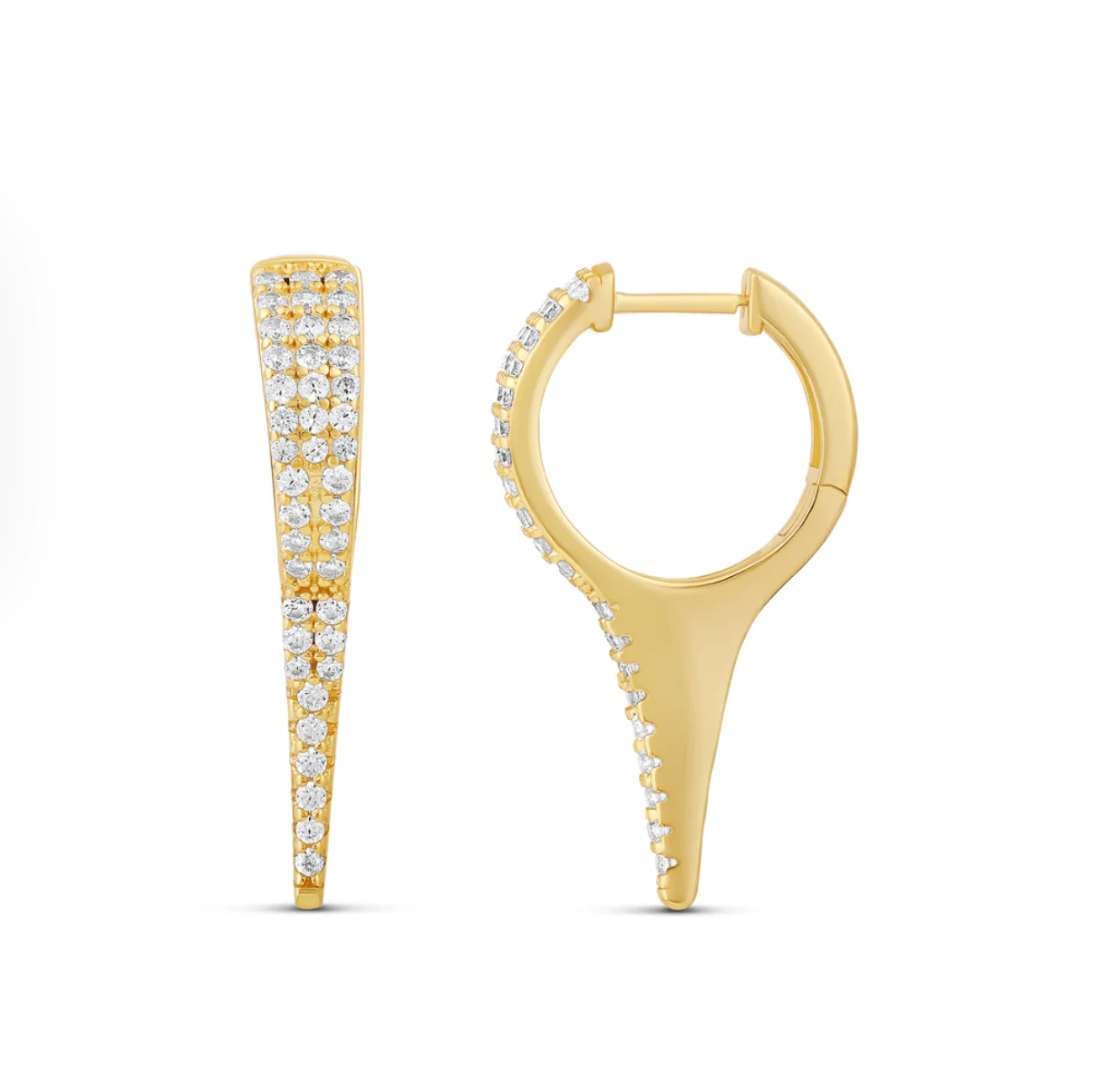 Spike Huggies - Susan Blake Jewelry