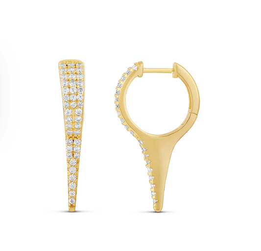 Spike Huggies - Susan Blake Jewelry