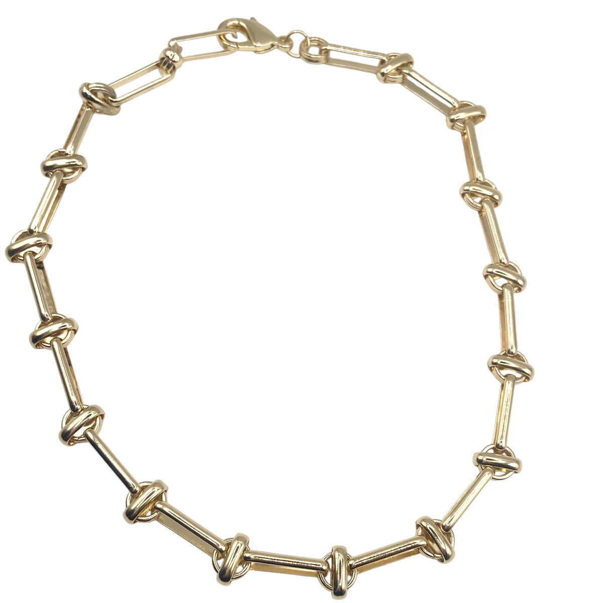 The Convertible Knotted Links Necklace, alternate view 5