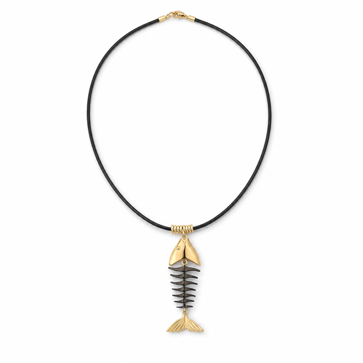 The Moving Fish Bone Necklace, alternate view 4