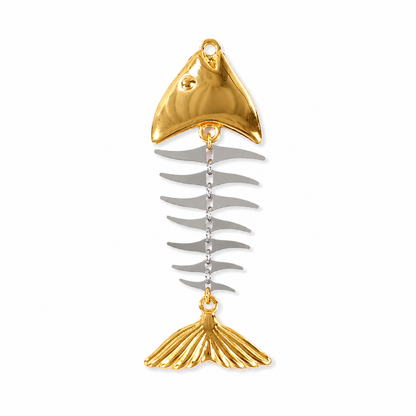 The Moving Fish Bone Necklace, alternate view 7