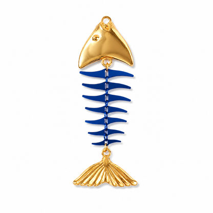 The Moving Fish Bone Necklace, alternate view 8