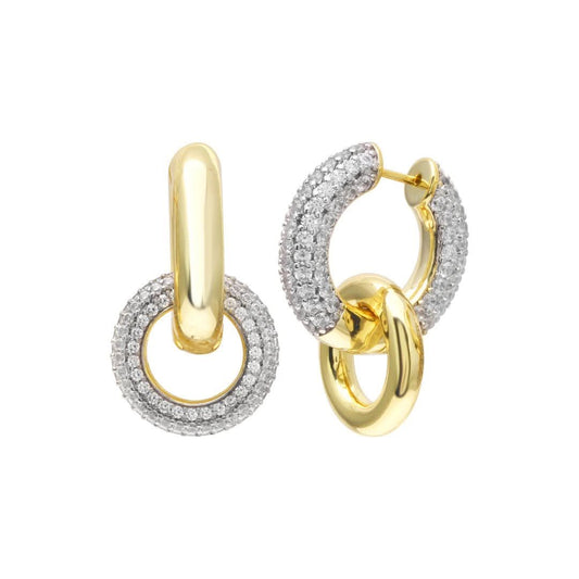 Tubular Interlock Earrings - Susan Blake Jewelry