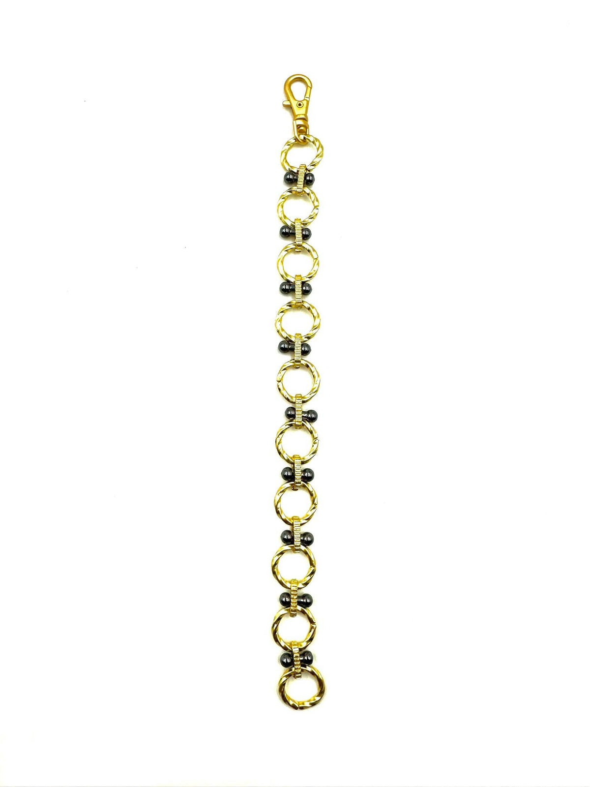 Two-Tone Hardware Bracelet