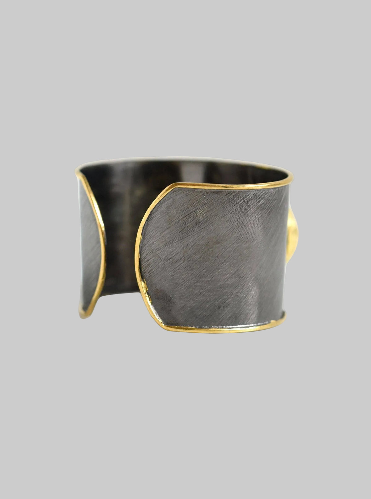 Two-Tone Natural Gemstone Cuff, alternate view 5