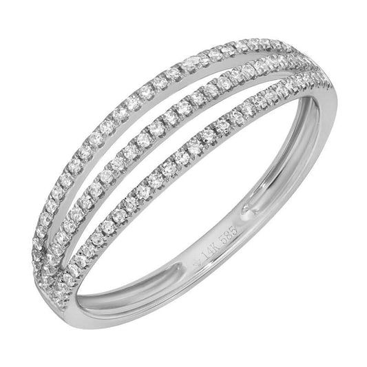 White Gold Brilliance Diamond Ring - Susan Blake Jewelry